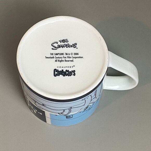 Homer Simpson “The Last Perfect Man” Coffee Cup 2006 - Picture 5 of 6
